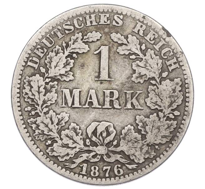 Монета 1 марка 1876 года A Германия (Артикул: M2-84386) — Фото №1