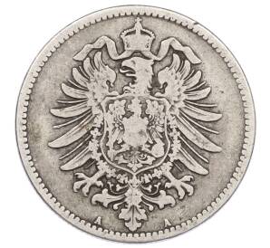 1 марка 1876 года A Германия — Фото №2