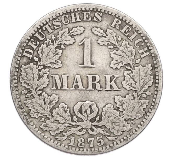 Монета 1 марка 1875 года A Германия (Артикул: M2-84387) — Фото №1
