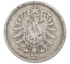 1 марка 1875 года A Германия — Фото №2
