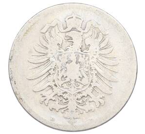 1 марка 1876 года A Германия — Фото №2