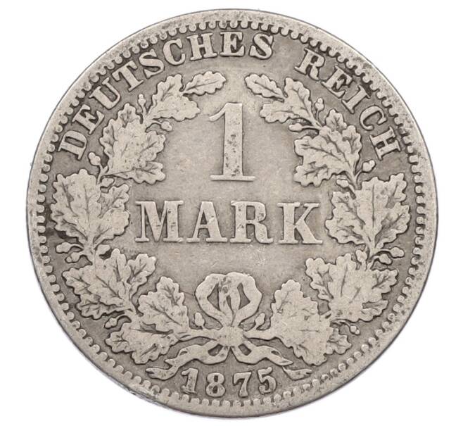 Монета 1 марка 1875 года A Германия (Артикул: M2-84393) — Фото №1