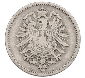 1 марка 1875 года A Германия — Фото №2