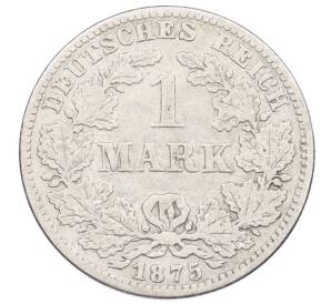 1 марка 1875 года E Германия — Фото №1