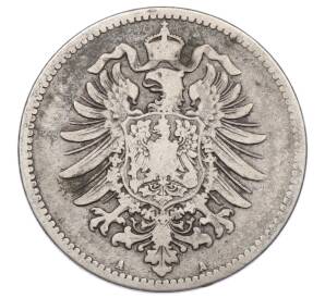1 марка 1876 года A Германия — Фото №2