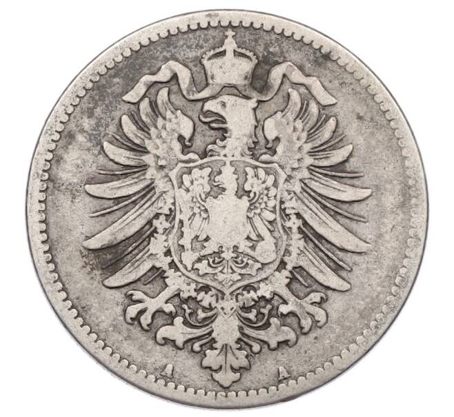 Монета 1 марка 1876 года A Германия (Артикул: M2-84401) — Фото №2
