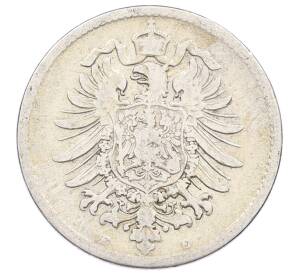 1 марка 1875 года E Германия — Фото №2