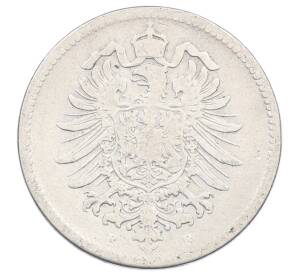 1 марка 1875 года F Германия