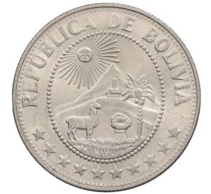 1 песо 1974 года Боливия — Фото №2