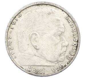 2 рейхсмарки 1938 года B Германия — Фото №2