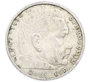 2 рейхсмарки 1938 года B Германия — Фото №2