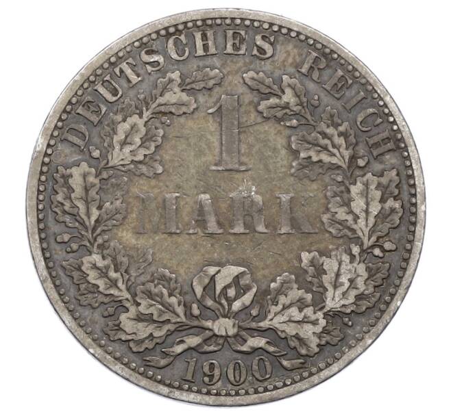 Монета 1 марка 1900 года A Германия (Артикул: M2-84526) — Фото №1