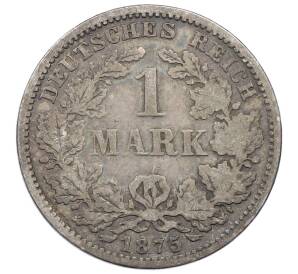 1 марка 1875 года F Германия