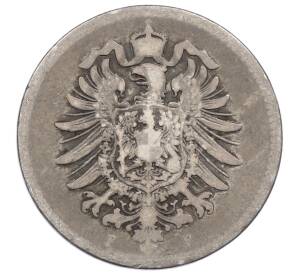 1 марка 1876 года F Германия — Фото №2