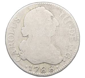 2 реала 1788 года Испания — Фото №1
