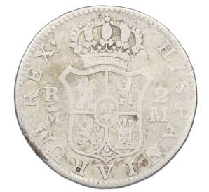 2 реала 1788 года Испания — Фото №2