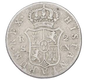 2 реала 1801 года Испания — Фото №2