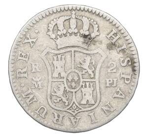 2 реала 1778 года Испания — Фото №2