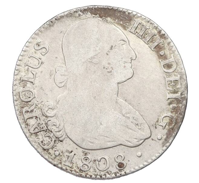 Монета 2 реала 1808 года Испания (Артикул: M2-84556) — Фото №1