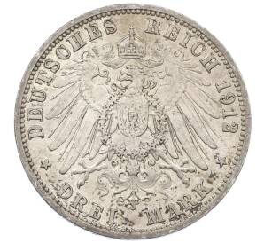 3 марки 1912 года Германия (Пруссия) — Фото №2