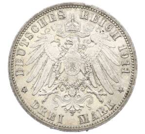 3 марки 1911 года Германия (Пруссия) — Фото №2