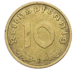 10 рейхспфеннигов 1939 года B Германия — Фото №2
