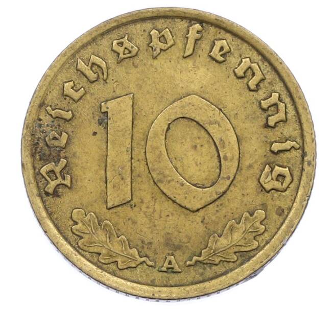 Монета 10 рейхспфеннигов 1938 года A Германия (Артикул: M2-84660) — Фото №2