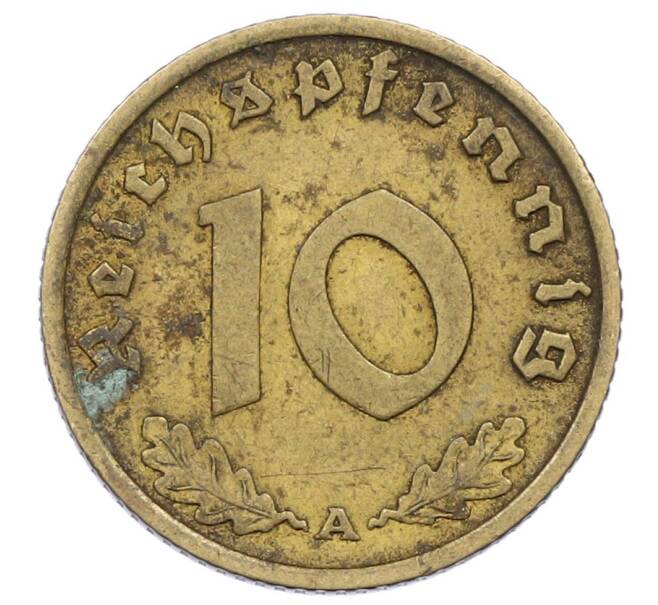 Монета 10 рейхспфеннигов 1938 года A Германия (Артикул: M2-84668) — Фото №2