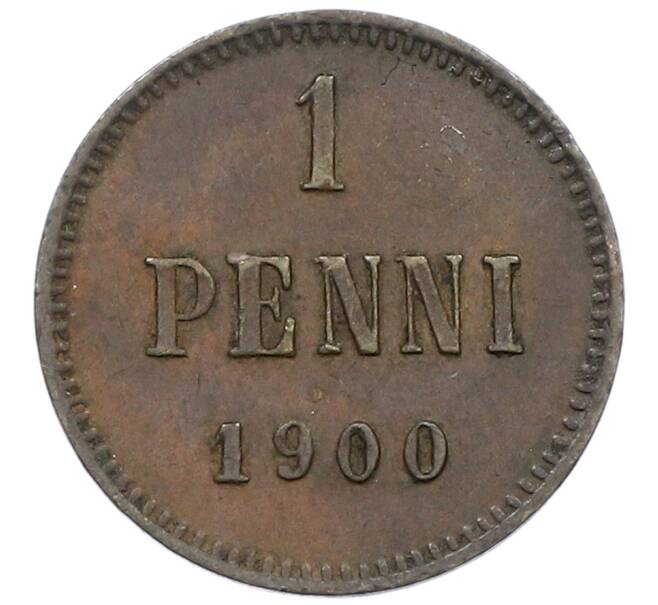 Монета 1 пенни 1900 года Русская Финляндия (Артикул: K12-58874) — Фото №1