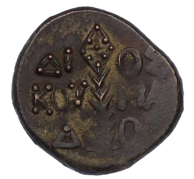 Монета Дихалк 120-90 года до н.э. Диоскуриада (Колхида) (Артикул: K12-58857) — Фото №1