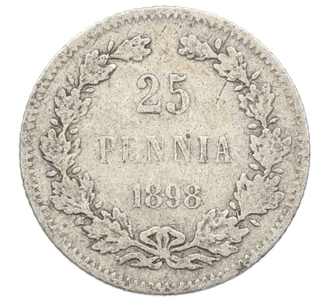 Монета 25 пенни 1898 года Русская Финляндия (Артикул: M1-62690) — Фото №1