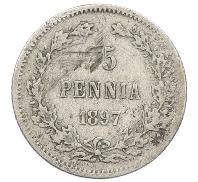 Монета 25 пенни 1897 года Русская Финляндия (Артикул: M1-62691) — Фото №1