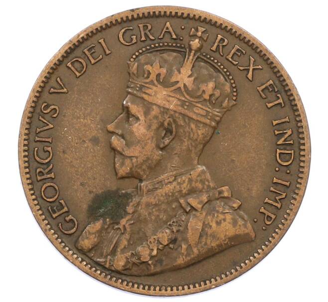 Монета 1 цент 1918 года Канада (Артикул: M2-84672) — Фото №2