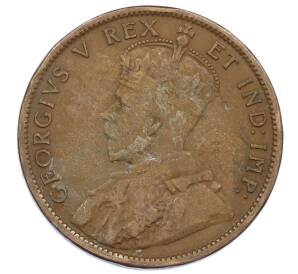 1 цент 1911 года Канада — Фото №2