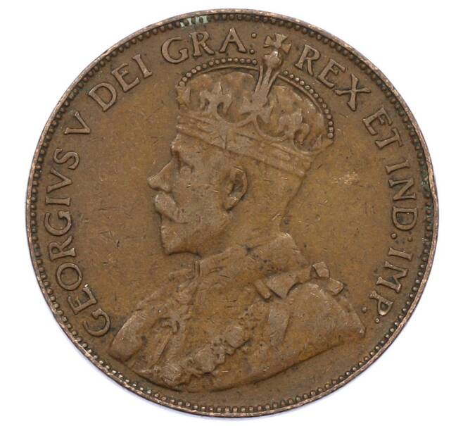 Монета 1 цент 1920 года Канада (Артикул: M2-84688) — Фото №2