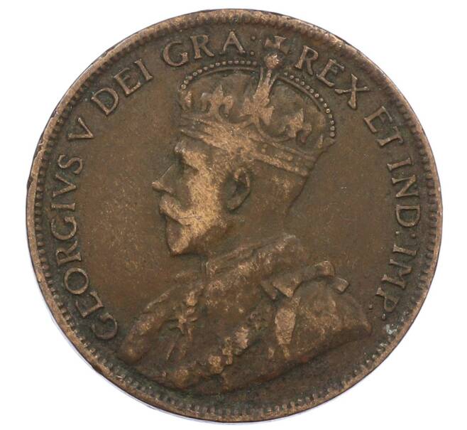 Монета 1 цент 1917 года Канада (Артикул: M2-84690) — Фото №2