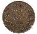 Монета 1 цент 1911 года Канада (Артикул: M2-84693) — Фото №1