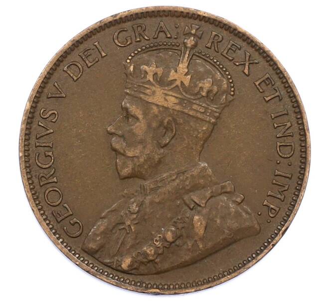 Монета 1 цент 1918 года Канада (Артикул: M2-84697) — Фото №2