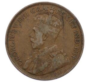 1 цент 1919 года Канада