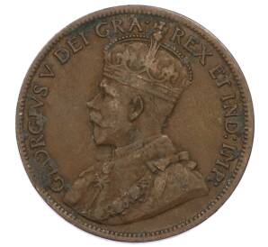 1 цент 1916 года Канада — Фото №2