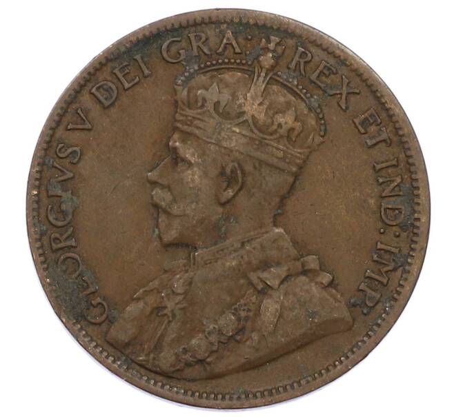 Монета 1 цент 1916 года Канада (Артикул: M2-84700) — Фото №2