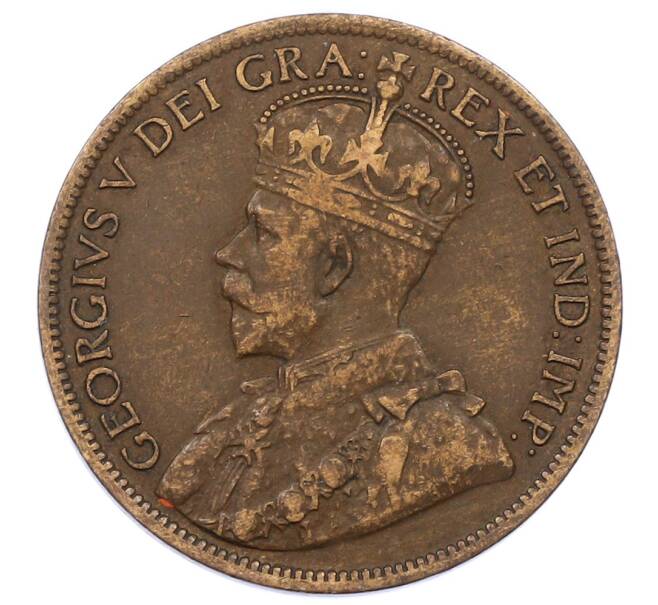 Монета 1 цент 1916 года Канада (Артикул: M2-84701) — Фото №2