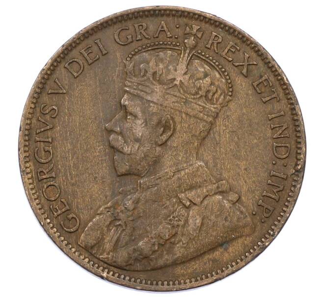 Монета 1 цент 1918 года Канада (Артикул: M2-84704) — Фото №2