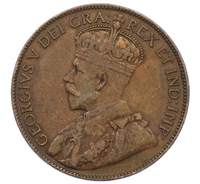 Монета 1 цент 1920 года Канада (Артикул: M2-84705) — Фото №2