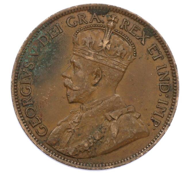 Монета 1 цент 1917 года Канада (Артикул: M2-84708) — Фото №2