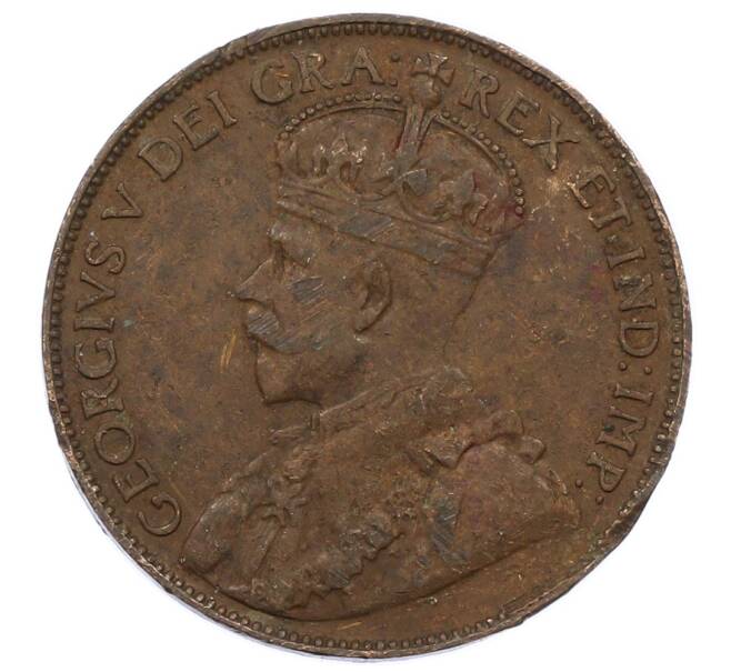 Монета 1 цент 1920 года Канада (Артикул: M2-84710) — Фото №2