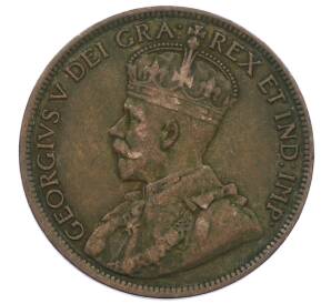 1 цент 1917 года Канада