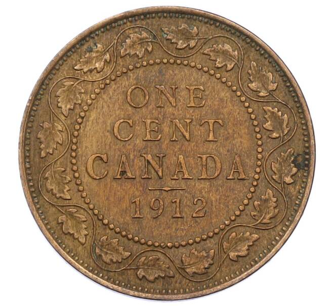 Монета 1 цент 1912 года Канада (Артикул: M2-84727) — Фото №1
