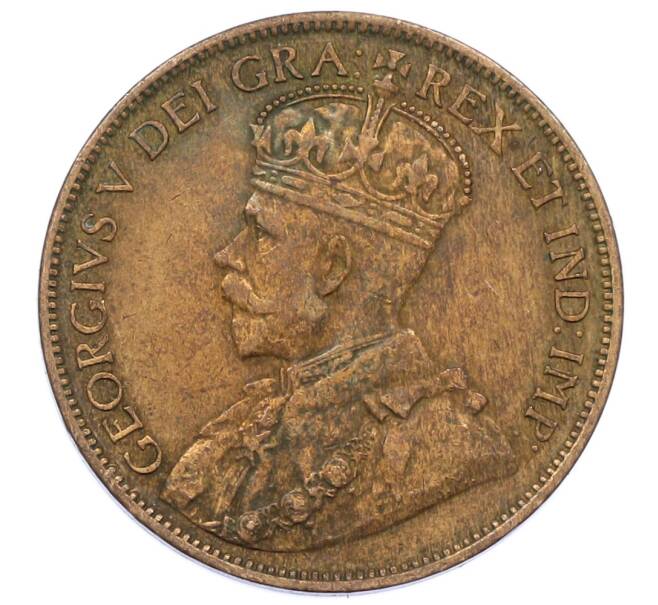 Монета 1 цент 1912 года Канада (Артикул: M2-84727) — Фото №2