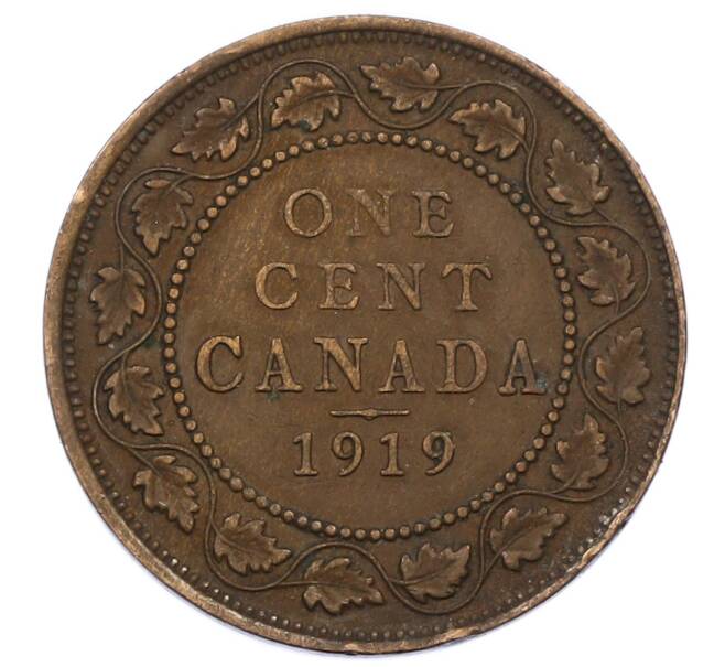 Монета 1 цент 1919 года Канада (Артикул: M2-84729) — Фото №1